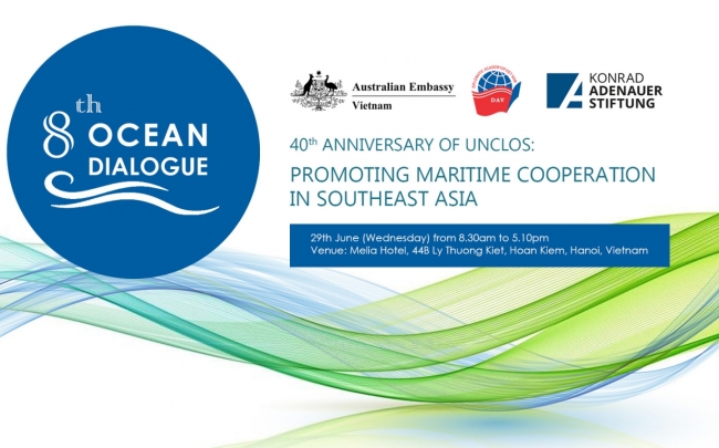 The 8th Ocean Dialogue: “40th Anniversary of UNCLOS: Promoting maritime cooperation in South East Asia”
